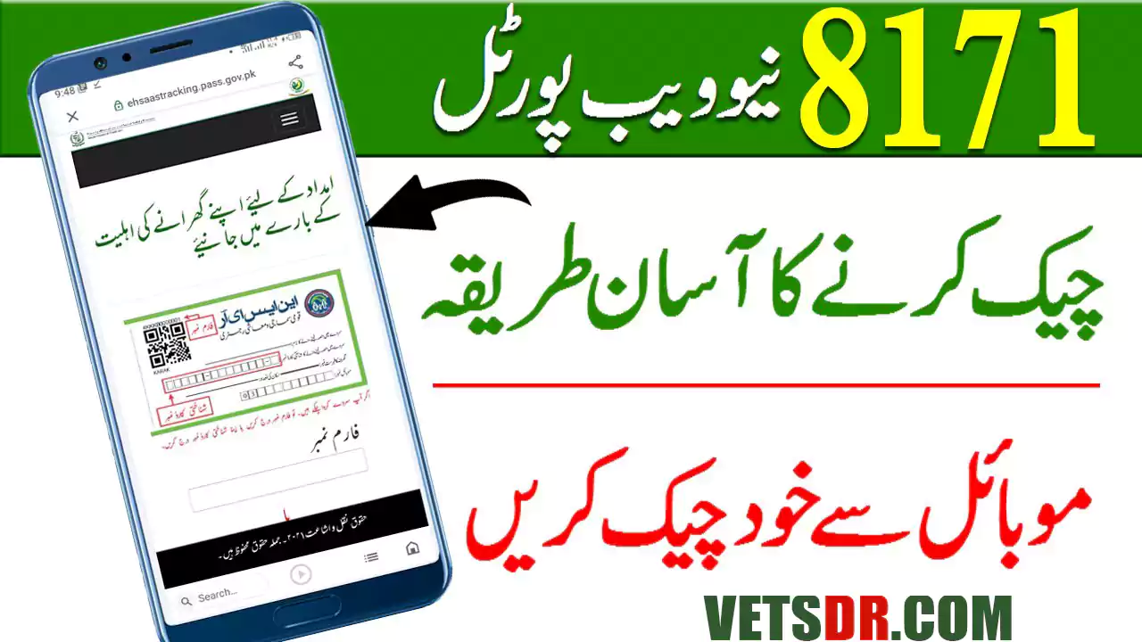 8171 Web Portal Check your payment with mobile